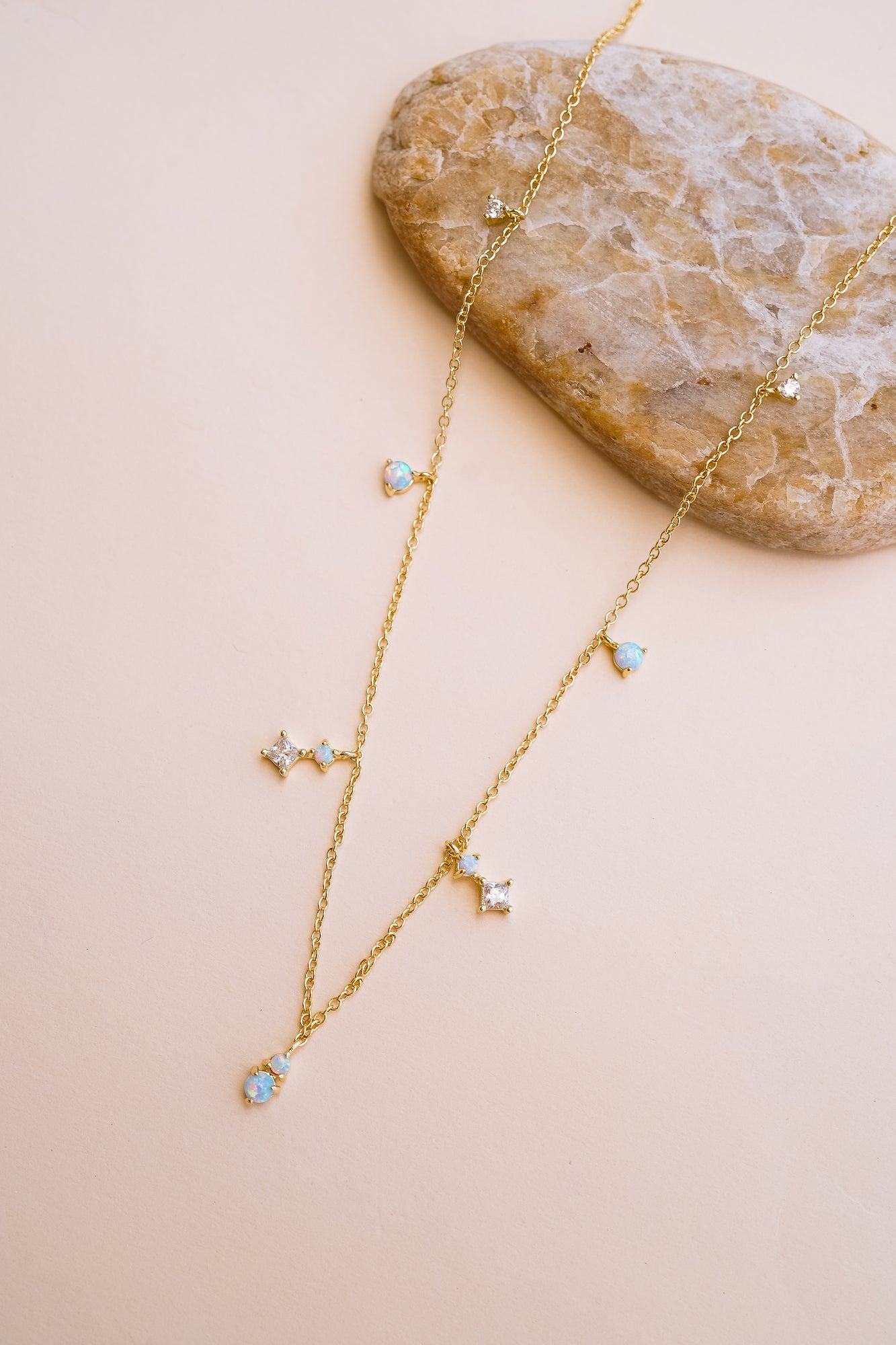 Rowan Small Chain Necklace - 14K Gold Over Sterling Silver