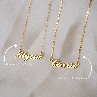 Carrie Name Necklace