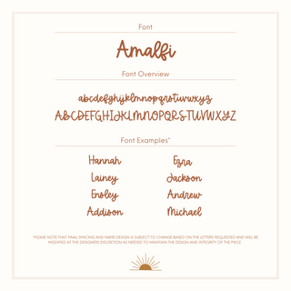 Amalfi Name Necklace