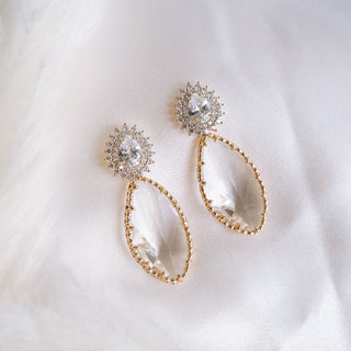 Audrey Crystal Earrings