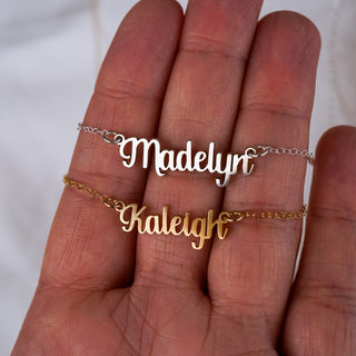 Paris Name Necklace
