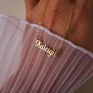 Paris Name Necklace