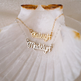 Paris Name Necklace