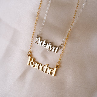 Malibu Name Necklace