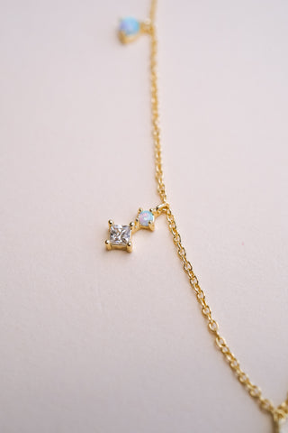 Mystic Sky Opal Necklace