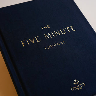 Black Five Minute Journal