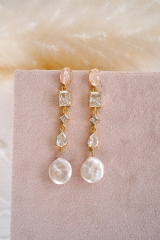 Isabelle Pearl Drop Earrings