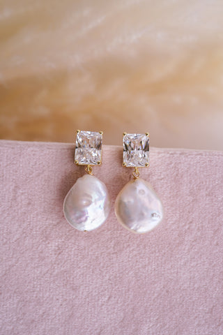 Sofia Pearl Drop Earrings