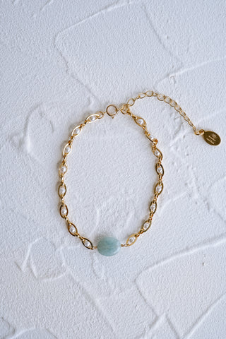 Ever After Blue Pearl Bracelet