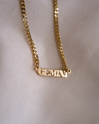 Groovy Zodiac Necklace