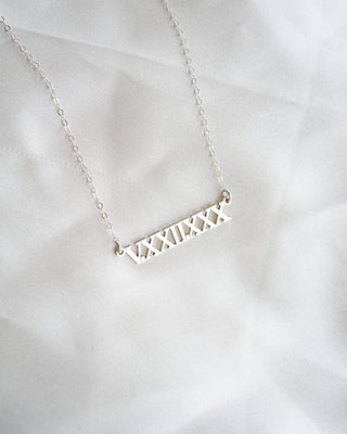 Roman Numeral Necklace