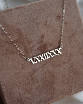 Roman Numeral Necklace