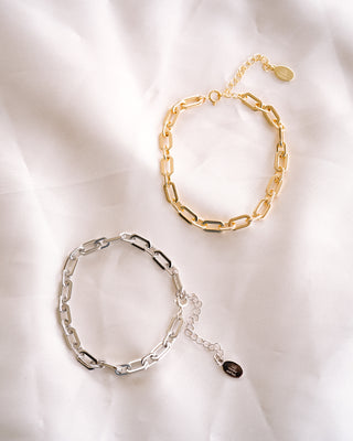 Serena Paperclip Bracelet