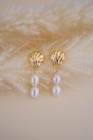 Shelly Pearl Drop Earrings