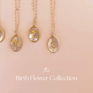 September Birth Flower Necklace