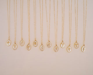 June Birth Flower Necklace