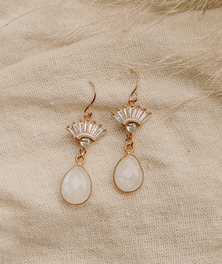 Aria Moonstone Earrings