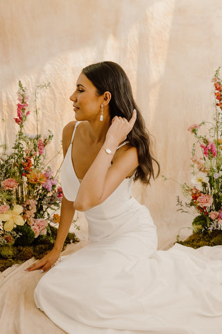 Paige Pearl Earrings