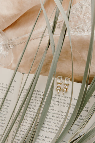 Emilie Art Deco Ohrringe