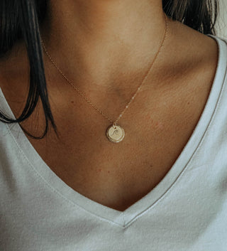 Sun and Sea Necklace, Necklace, - Wander + Lust Jewelry