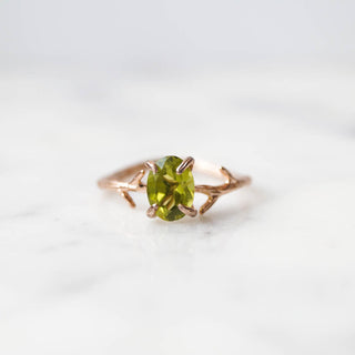 Peridot Ring, Ring, - Wander + Lust Jewelry