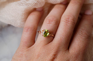 Peridot Ring, Ring, - Wander + Lust Jewelry
