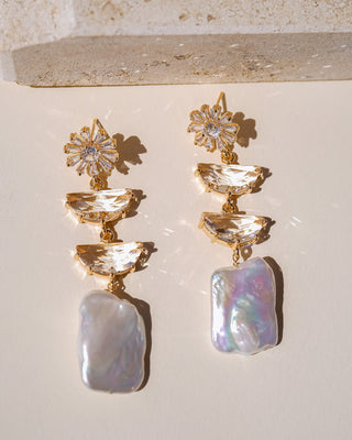Paige Pearl Earrings
