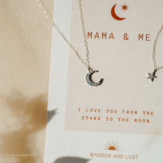 Mama and Me Necklace Set