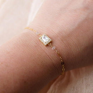 TAYLOR Bridal Bracelet, Bracelet, - Wander + Lust Jewelry