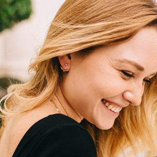 Gwyneth Pearl Ear Jackets, Earrings, - Wander + Lust Jewelry