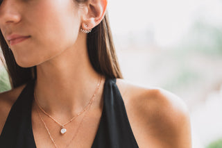 Leaf Ear Jackets, Earrings, - Wander + Lust Jewelry