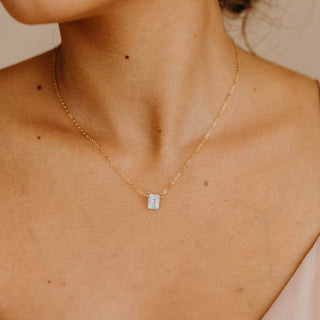 December Birthstone Necklace, Necklace, - Wander + Lust Jewelry