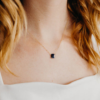 September Birthstone Necklace, Necklace, - Wander + Lust Jewelry