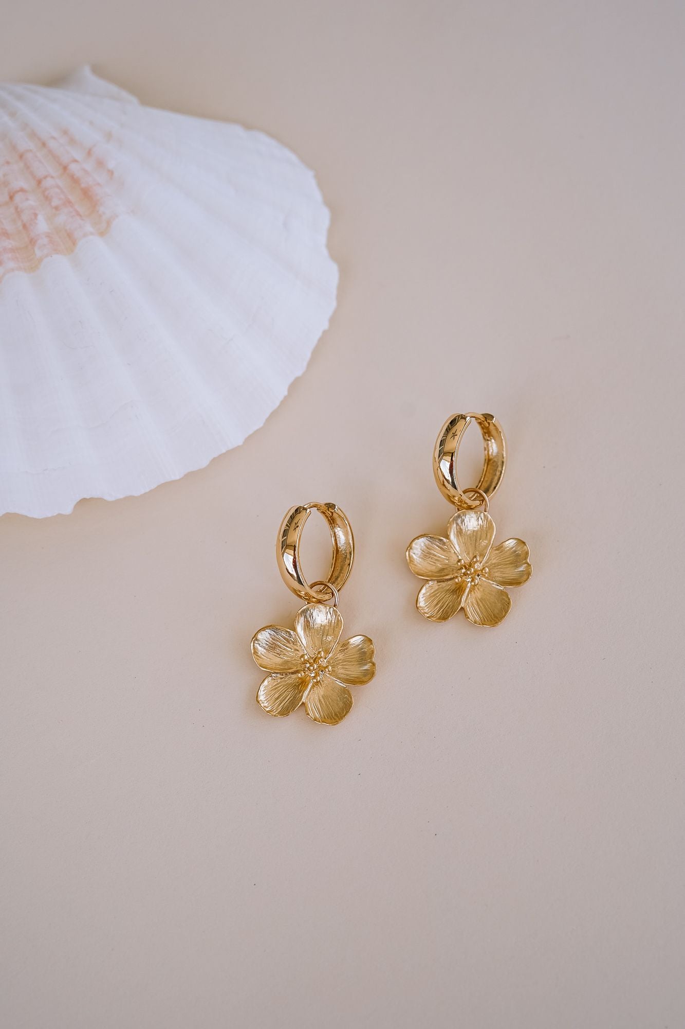 Bloom Hoop Earrings - Wander + Lust Jewelry