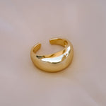 Hailey Dome Gold Ring - Wander + Lust Jewelry