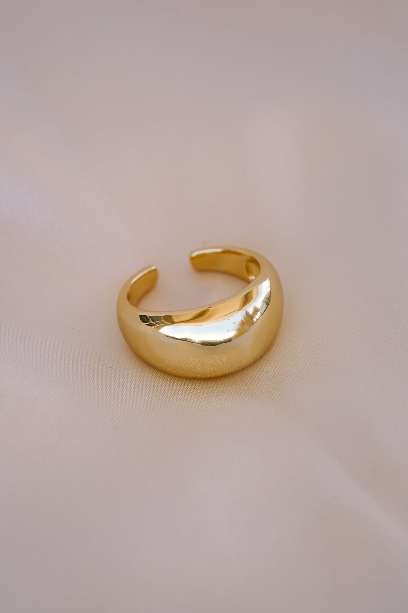 Hailey Dome Gold Ring - Wander + Lust Jewelry