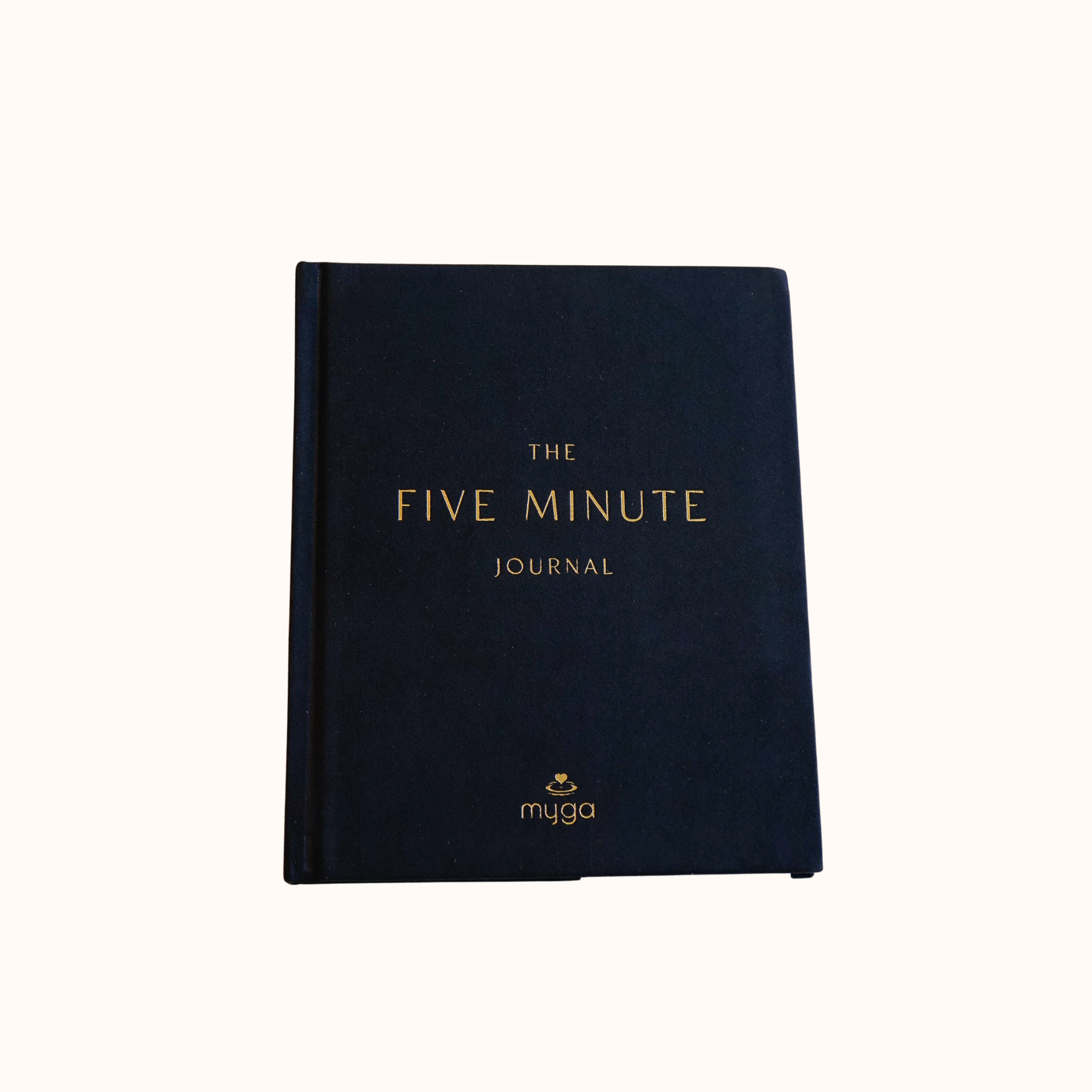 Black Five Minute Journal