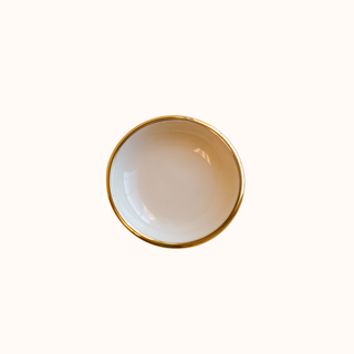 White Porcelain Jewelry Dish