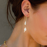 Lyla Keshi Pearl Drop Earrings