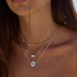 Sienna Crystal Drop Choker