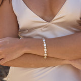 Margot Emerald Cut Tennis Bracelet