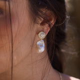 Stella Baroque Pearl Earrings