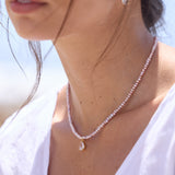 Portofino Pink Pearl Necklace
