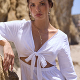 Lucerne Pearl Lariat Necklace