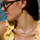 Envy Green Huggie Hoops - Wander + Lust Jewelry