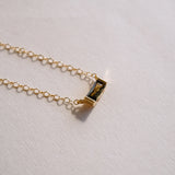 Tiny August Birthstone Necklace - Wander + Lust Jewelry