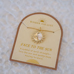 Face to the Sun Pendant Necklace - Wander + Lust Jewelry