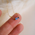 Tiny December Birthstone Necklace - Wander + Lust Jewelry