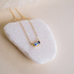 Tiny December Birthstone Necklace - Wander + Lust Jewelry
