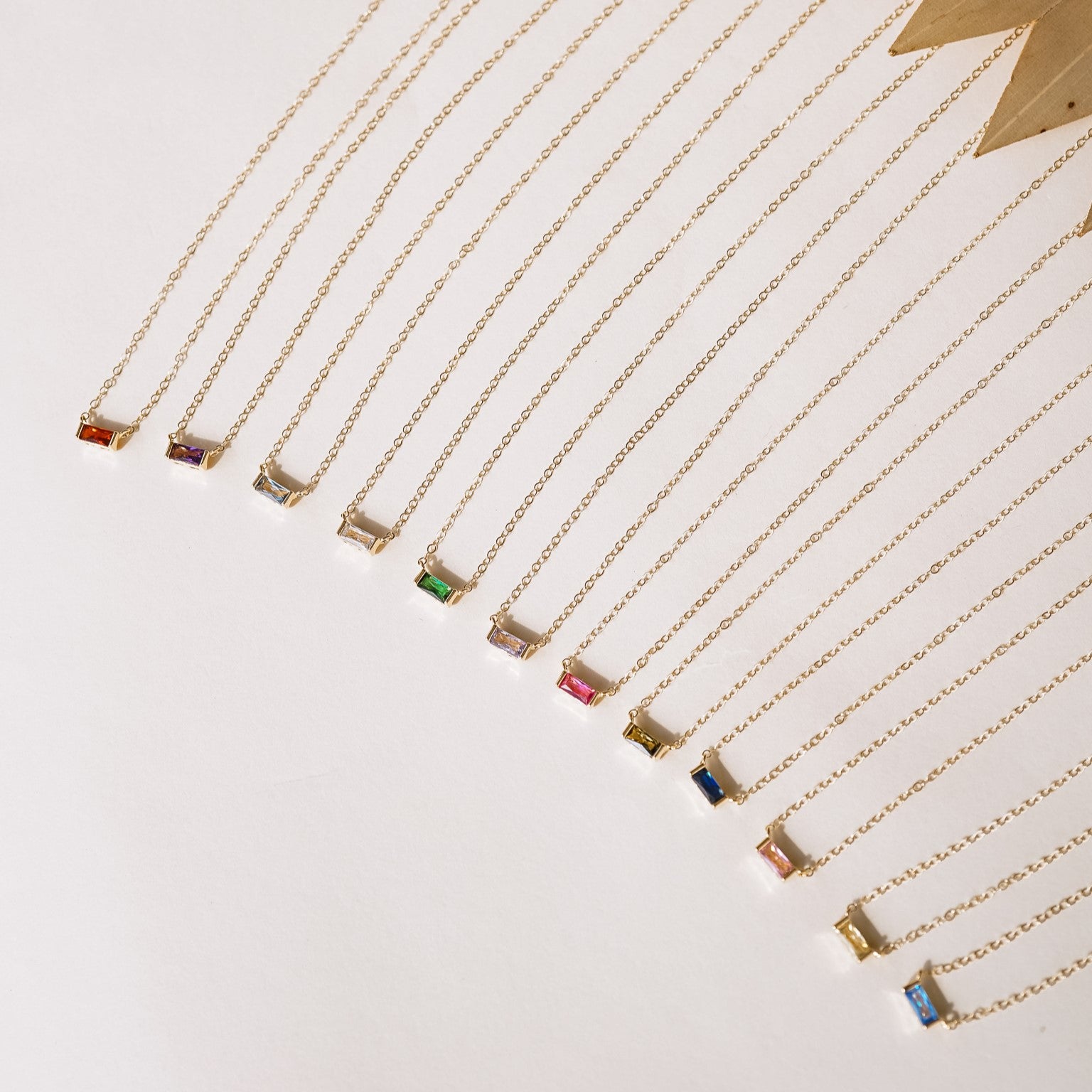 Tiny January Birthstone Necklace - Wander + Lust Jewelry